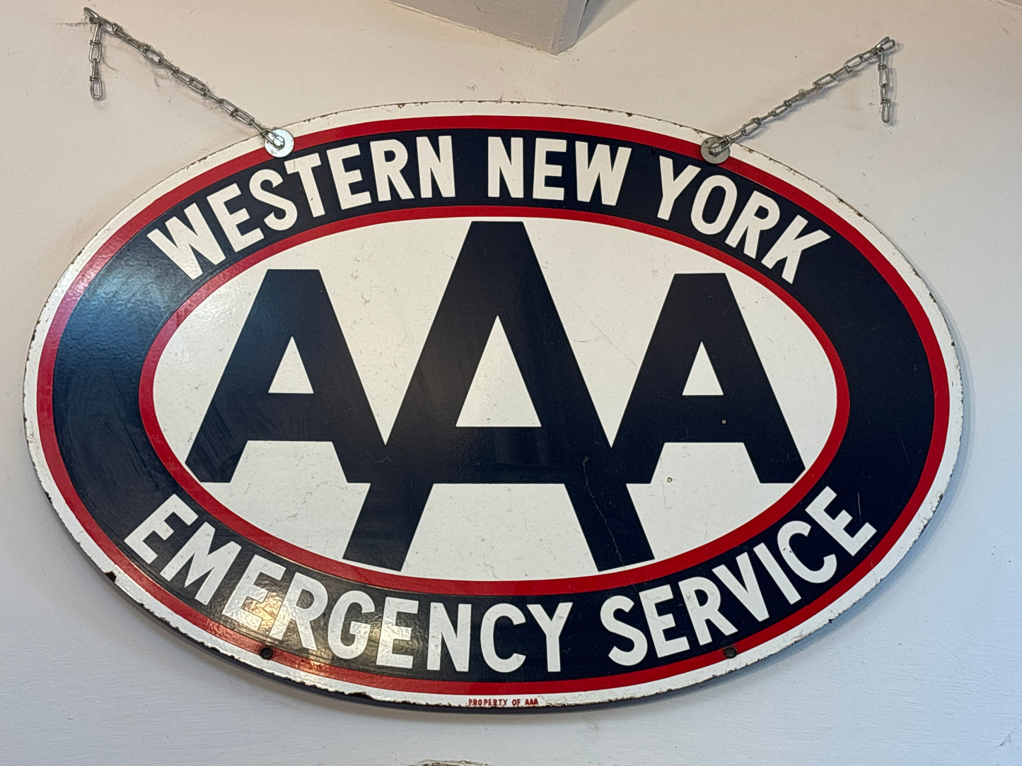 Triple AAA Original Sign