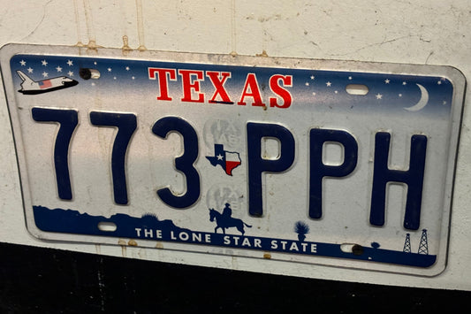 773 PPH Texas License Plate