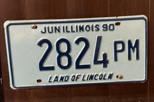 2824 PM  Illinois License Plate